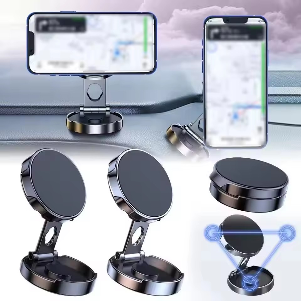 Phone Accessories Holder Car - 강력한 자석식 휴대폰 거치대 720 °