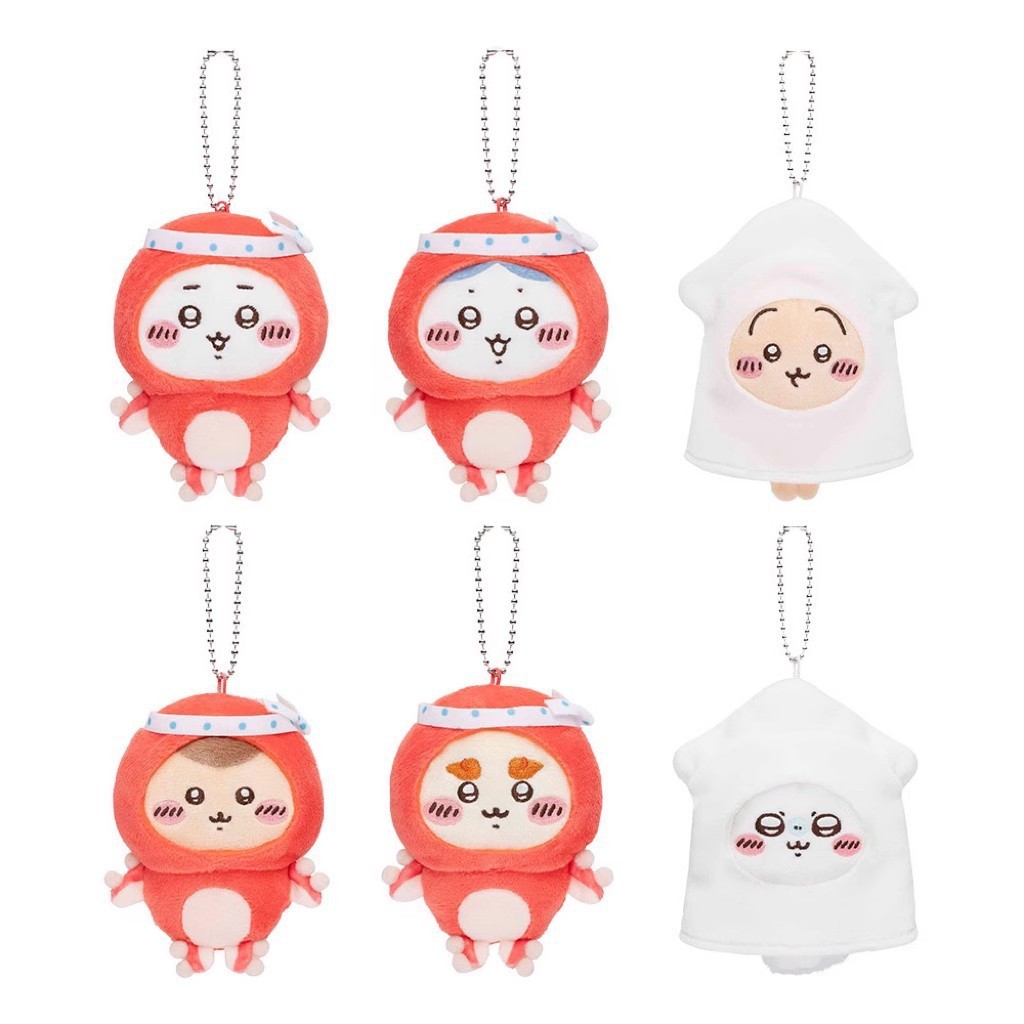 Phone Accessories Charms - 일본 애니메이션 귀여운 해산물 바베큐 플러시